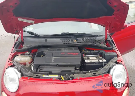 2012 Fiat 500 Sport из США, поврежденный, VIN 3C3CFFBR3CT105055